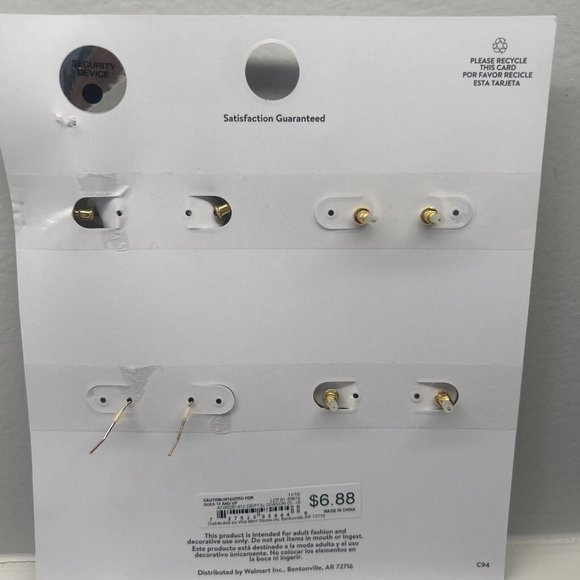 Time and True Hypo Allergenic Earring set - Picture 2 of 5